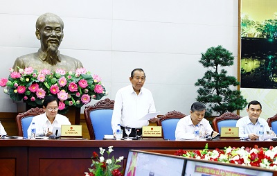 Phó Thủ tướng Thường trực Trương Hòa Bình phát biểu chỉ đạo tại hội nghị. Ảnh: VGP/Lê Sơn